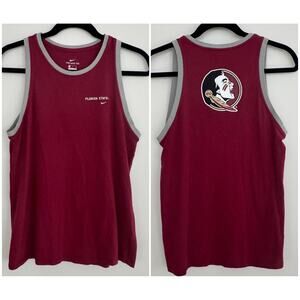 Nike FSU Florida State Seminoles Dri-Fit Tank Top